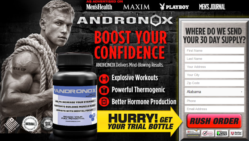 Andronox - 100% Risk Free Trial For Increase Muscle Power!!